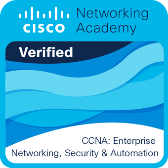 CCNA: Enterprise Networking, Security, and Automation logo